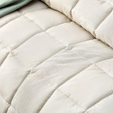 NNEDSZ Vintage Design Homewares Natural French Linen Coverlet Set Queen