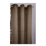 NNEDSZ One Piece of Sienna Eyelet Curtain 120 x 213cm Walnut