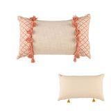 NNEDSZ Eleni Pink Rectangular Filled Cushion 30cm x 50cm
