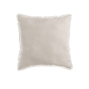 NNEDSZ Vintage Design Homewares Natural French Linen Filled Cushion Square - 55cm x 55cm