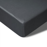 NNEDSZ 400TC Charcoal Bamboo Cotton Fitted Sheet 40cm Wall King Single