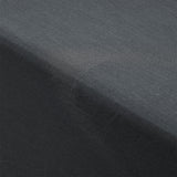 NNEDSZ 400TC Charcoal Bamboo Cotton Fitted Sheet 40cm Wall King Single