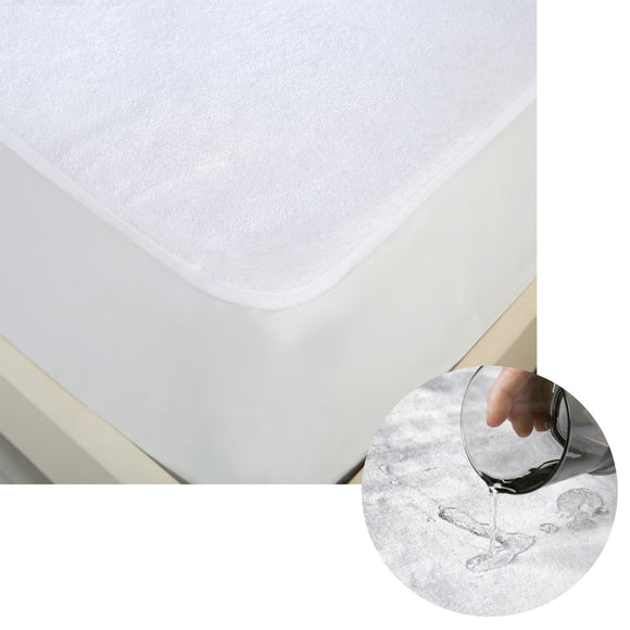 NNEDSZ Accessorize Cotton Top Waterproof Mattress Protector Double
