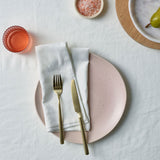 NNEDSZ Vintage Design Homewares Set of 4 French Linen Napkins White