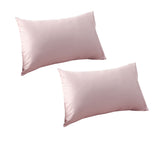NNEDSZ Blush 400TC Bamboo Cotton Pair of Standard Pillowcases 48 x 73 + 15cm
