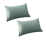 NNEDSZ Sage 400TC Bamboo Cotton Pair of Standard Pillowcases 48 x 73 + 15cm