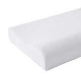 NNEDSZ White Cotton Rich Contour Pillowcase 40x60x12cm