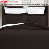 NNEDSZ Grand Aterlier Pima Cotton Walnut Quilt Cover Set King