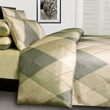NNEDSZ Big Sleep Argyles Beige Quilt Cover Set Single