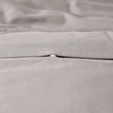 NNEDSZ Stone 400TC Stone Bamboo Cotton Double Stitched Quilt Cover Set King