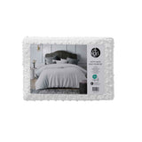 NNEDSZ Dotty Clip White Quilt Cover Set Queen