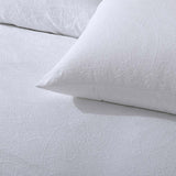 NNEDSZ Elma White Quilt Cover Set Super King