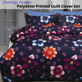 NNEDSZ Big Sleep Floating Flowers Quilt Cover Set Single