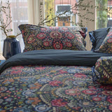 NNEDSZ PIP Studio Il Ricamo Dark Blue Cotton Quilt Cover Set Queen