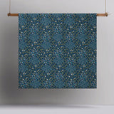 NNEDSZ Lisa Teal Washed Cotton Printed Quilt Cover Set King
