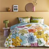 NNEDSZ Bedding House Lotti Multi Cotton Floral Quilt Cover Set King