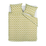 NNEDSZ Bedding House Mae Green Seersucker Cotton Quilt Cover Set King