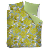 NNEDSZ Oilily Melodi Green Cotton Floral Quilt Cover Set King