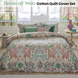 NNEDSZ PIP Studio Pavoni Off White Cotton Quilt Cover Set King