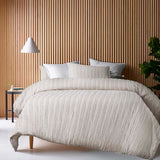 NNEDSZ Vintage Design Homewares Reflections Natural Cotton Quilt Cover Set Single