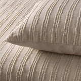 NNEDSZ Vintage Design Homewares Reflections Natural Cotton Quilt Cover Set Single