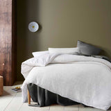 NNEDSZ Soho Waffle White Quilt Cover Set King