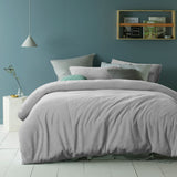 NNEDSZ Accessorize Teddy Grey Quilt Cover Set Double