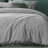 NNEDSZ Accessorize Teddy Grey Quilt Cover Set Double