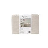 NNEDSZ Vintage Design Homewares Natural French Linen Sheet Set Queen