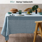 NNEDSZ Vintage Design Homewares Marine French Linen Tablecloth 150cm x 300cm