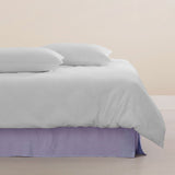 NNEDSZ Vintage Design Homewares Lilac French Linen Valance Super King