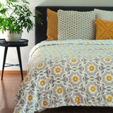 NNEDSZ Home Oriana Blanket 240x260cm Grey Multi