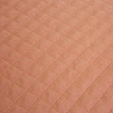NNEDSZ Home Adela Clay Pink Velvet Quilted Coverlet Set Queen/King