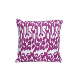 NNEDSZ Home Acalan Ikat Purple Filled Cushion