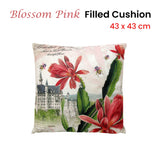 NNEDSZ Home Blossom Pink Filled Cushion 43 x 43 cm