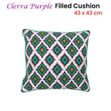 NNEDSZ Home Clerra Purple Filled Cushion 43 x 43 cm
