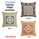 NNEDSZ J Elliot Home Kasbah Luxury Filled Cushion 50 x 50cm Pink