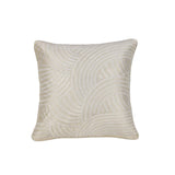 NNEDSZ Homewares Pacific Embroidered White Filled Cushion 43 x 43 cm
