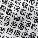 NNEDSZ Bowen Black Printed Cushion Cover 43 x 43cm