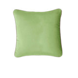 NNEDSZ J Elliot Home Gabriel 100% Cotton Cushion Cover 43 x 43 cm Leaf Green