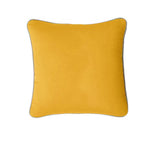 NNEDSZ J Elliot Home Gabriel 100% Cotton Cushion Cover 43 x 43 cm Yellow