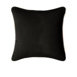 NNEDSZ J Elliot Home Gabriel 100% Cotton Cushion Cover 60 x 60 cm Black