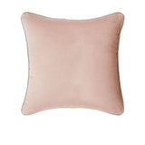 NNEDSZ J Elliot Home Gabriel 100% Cotton Cushion Cover 60 x 60 cm Blush