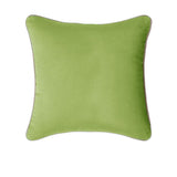 NNEDSZ J Elliot Home Gabriel 100% Cotton Cushion Cover 60 x 60 cm Leaf Green