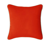 NNEDSZ J Elliot Home Gabriel 100% Cotton Cushion Cover 60 x 60 cm Red