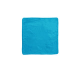 NNEDSZ Lollipop Cotton Piped Square Cushion Cover 40 x 40 cm Aqua