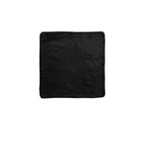 NNEDSZ Lollipop Cotton Piped Square Cushion Cover 40 x 40 cm Black