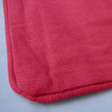 NNEDSZ Lollipop Cotton Piped Square Cushion Cover 40 x 40 cm Ruby