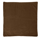 NNEDSZ Homewares Lollipop Extra Large Cotton Piped Square Cushion Cover 90 x 90 cm Chocolate