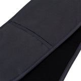 NNEDSZ J Elliot Home Selby Cotton Double Oven Mitt Glove 17 x 82 cm Charcoal & Black